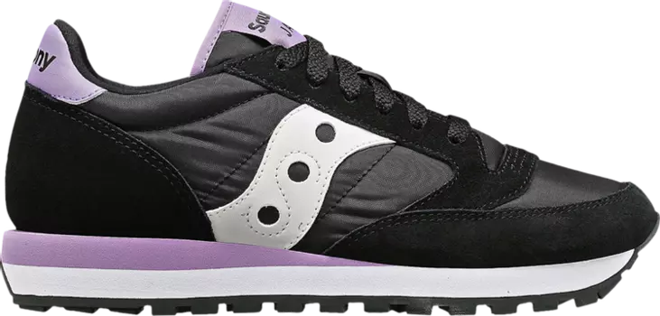 Кроссовки Wmns Jazz Original 'Black White Lilac', черный