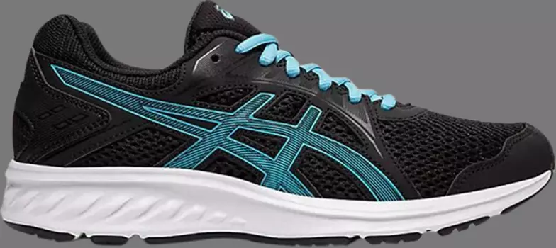 Кроссовки wmns jolt 2 'black aquarium' Asics, черный