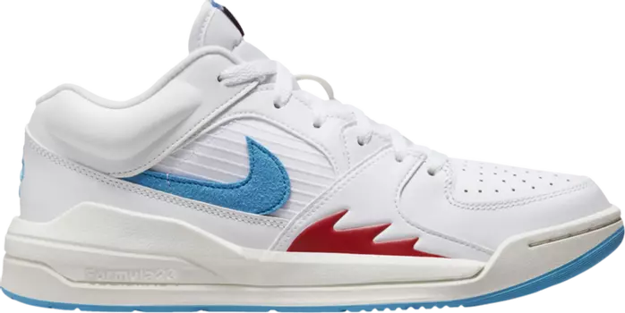 Кроссовки Wmns Jordan Stadium 90 'White Dark Powder Blue', белый