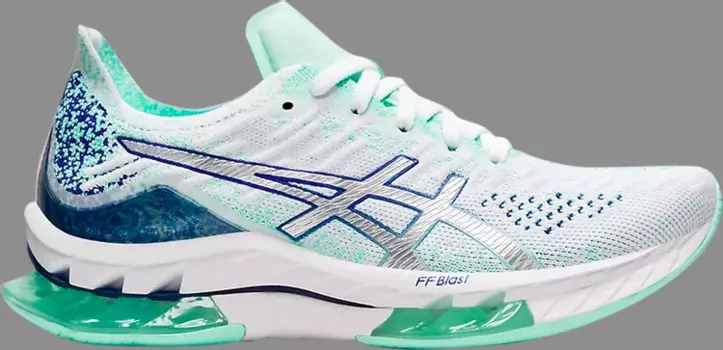 Кроссовки wmns kinsei blast 'white green' Asics, зеленый