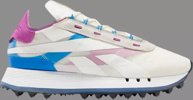 Кроссовки wmns legacy 83 'dynamic blue purple' Reebok, белый