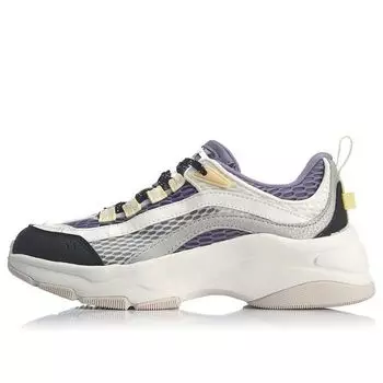 Кроссовки (WMNS) Li-Ning Aurora WindWalker 'White Black Grey' AGCQ064-1, серый