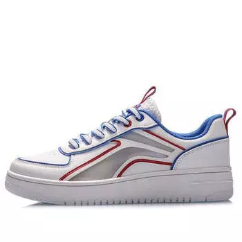 Кроссовки (WMNS) Li-Ning Classic Leisure Low 'White Red Blue', белый