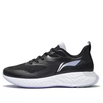 Кроссовки (WMNS) Li-Ning Running 'Black White Sole', черный