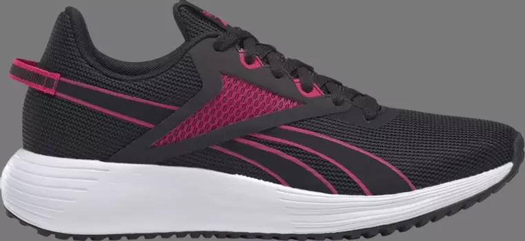 Кроссовки wmns lite plus 3 'black pursuit pink' Reebok, черный