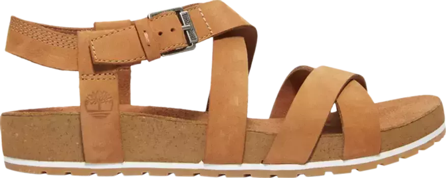 Кроссовки Wmns Malibu Waves Ankle-Strap Sandal 'Saddle Brown', коричневый