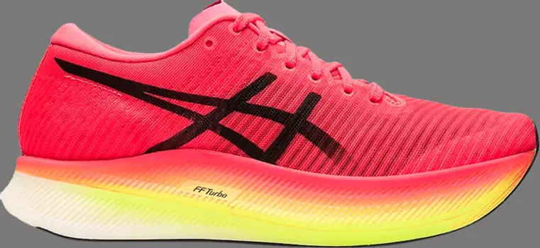Кроссовки wmns metaspeed sky 'performance red yellow' Asics, красный