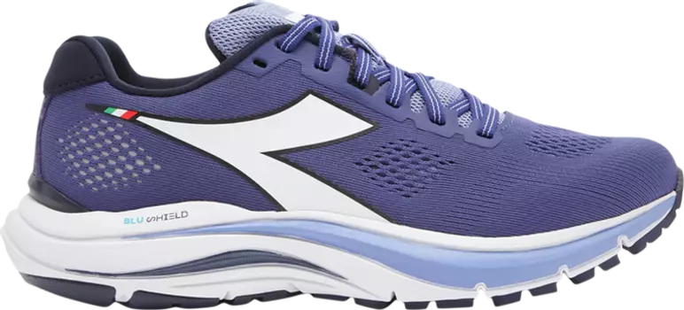 Кроссовки Wmns Mythos Blushield 7 Vortice Navy Blue Deep Periwinkle, красный