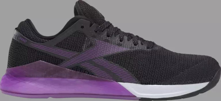 Кроссовки wmns nano 9 'black grape punch' Reebok, черный