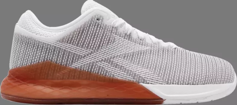 Кроссовки wmns nano 9 'skull grey' Reebok, серый