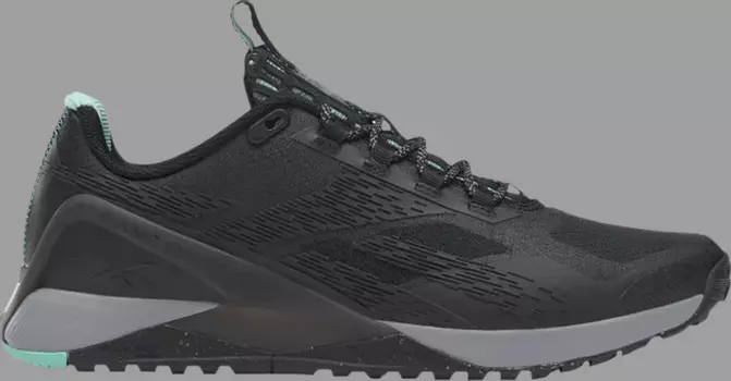 Кроссовки wmns nano x1 adventure 'black pixel mint' Reebok, черный