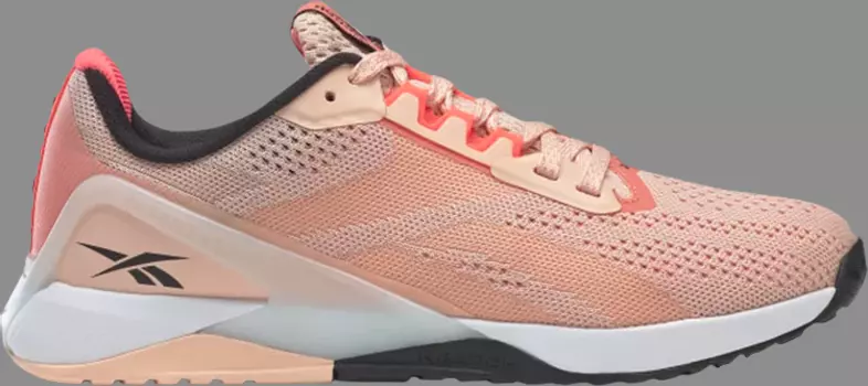 Кроссовки wmns nano x1 'twisted coral' Reebok, апельсин