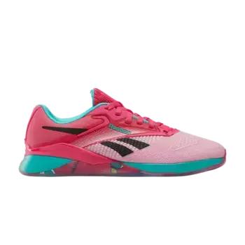 Кроссовки Wmns Nano X4, цвет Bold Pink Unleashed Green