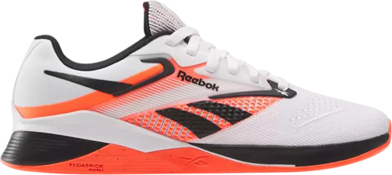 Кроссовки Wmns Nano X4 'White Orange Flare', белый