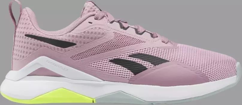 Кроссовки wmns nanoflex tr 2.0 'infused lilac lime' Reebok, фиолетовый