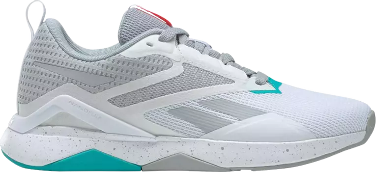 Кроссовки Wmns Nanoflex TR 2.0 'Pure Grey Classic Teal', серый