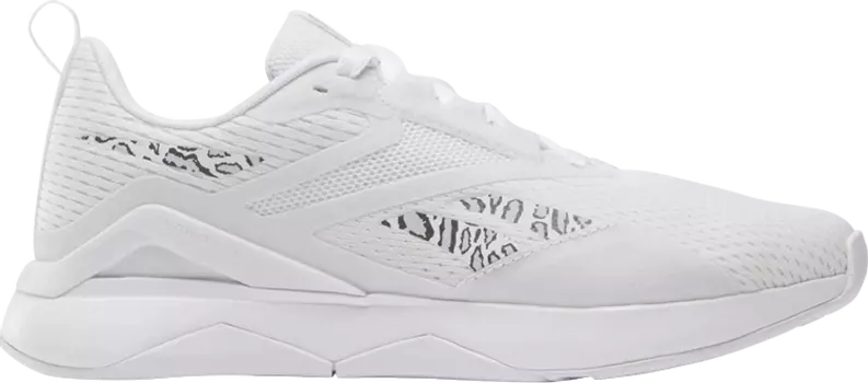 Кроссовки Wmns Nanoflex TR 2.0 'White Leopard', белый