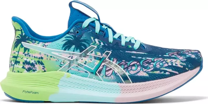 Кроссовки wmns noosa tri 14 'tropical - lake drive' Asics, синий