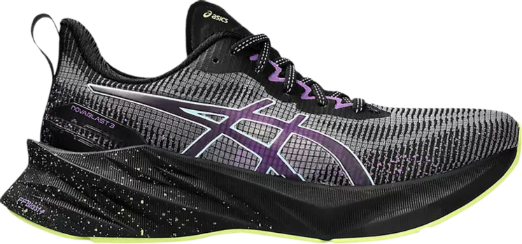 Кроссовки Wmns Novablast 3 LE 'Black Cyber Grape', черный