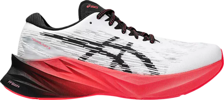 Кроссовки Wmns Novablast 3 'White Black Electric Red', белый