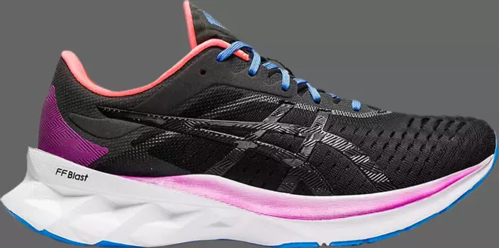 Кроссовки wmns novablast 'black' Asics, черный