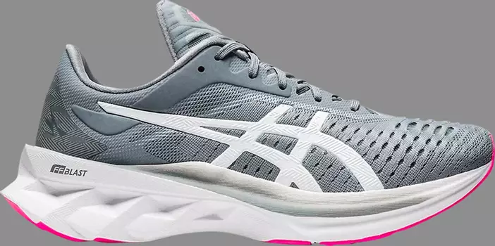 Кроссовки wmns novablast 'sheet rock' Asics, серый