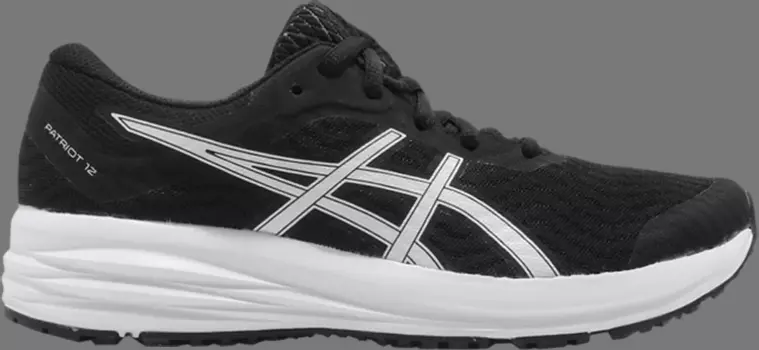 Кроссовки wmns patriot 12 'black white' Asics, черный