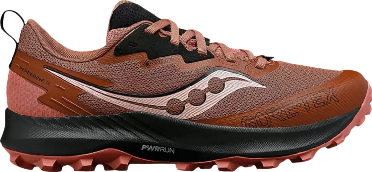 Кроссовки Wmns Peregrine 14 GORE-TEX 'Clove Black', красный