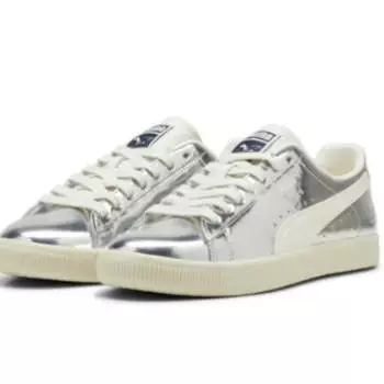 Кроссовки (WMNS) PUMA Clyde 'Silver', серебряный