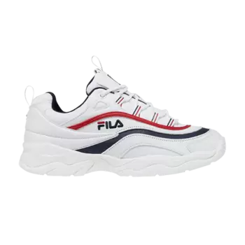 Кроссовки Wmns Ray Low 'White Navy Red', белый