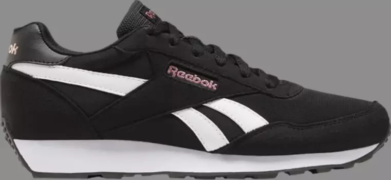 Кроссовки wmns rewind run 'black white' Reebok, черный