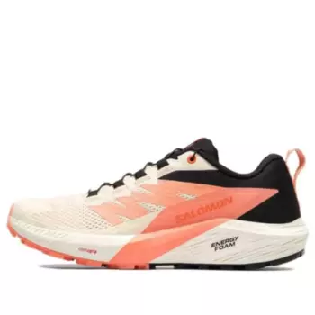 Кроссовки (WMNS) Salomon Sense Ride 5 'Cream White Orange', белый
