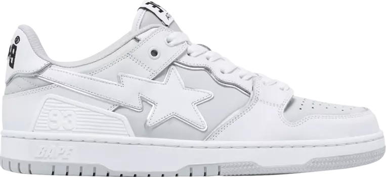 Кроссовки Wmns Sk8 Sta #3 L 'White Silver', белый