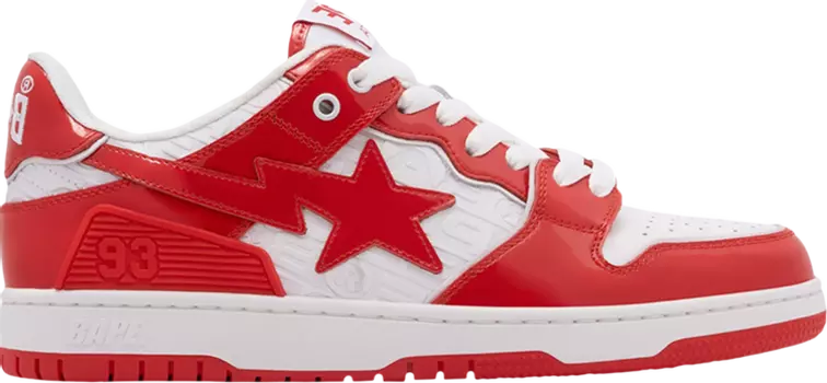 Кроссовки Wmns Sk8 Sta #5 'Luxury Sport Monogram - Red', красный