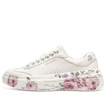 Кроссовки (WMNS) Skechers Cordova Classic Painted Florals 'Natural', белый