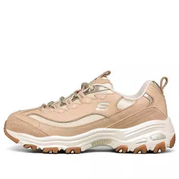 Кроссовки (WMNS) Skechers D'Lites 1.0 Low-Top Running Shoes Brown, коричневый