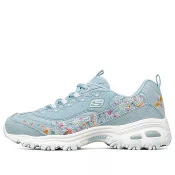 Кроссовки (WMNS) Skechers D'Lites 1.0 Low-TopRunning Shoes Blue, синий