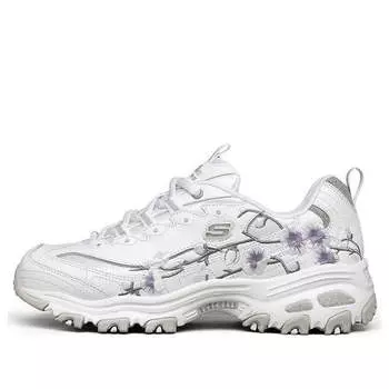 Кроссовки (WMNS) Skechers D'lites 1.0 Low Cut Running Shoes White, белый