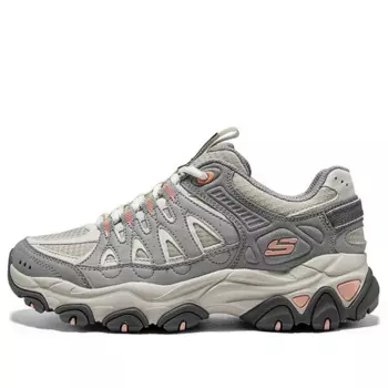 Кроссовки (WMNS) Skechers DLites Training Shoes 'Grey Beige Orange', серый