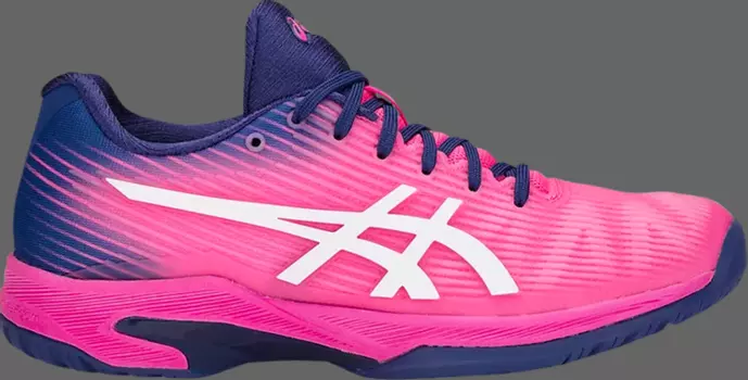 Кроссовки wmns solution speed 'pink glow' Asics, белый