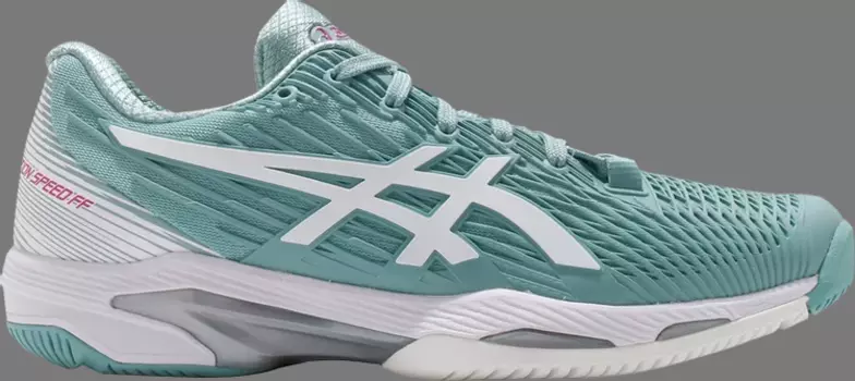 Кроссовки wmns solution speed ff 2 'smoke blue' Asics, синий