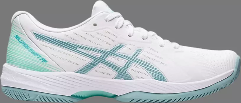 Кроссовки wmns solution swift ff 'white smoke blue' Asics, белый