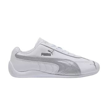 Кроссовки Wmns Speedcat Leather 'White Silver', белый