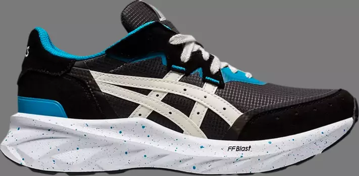 Кроссовки wmns tarther blast 'black aizuri blue' Asics, черный