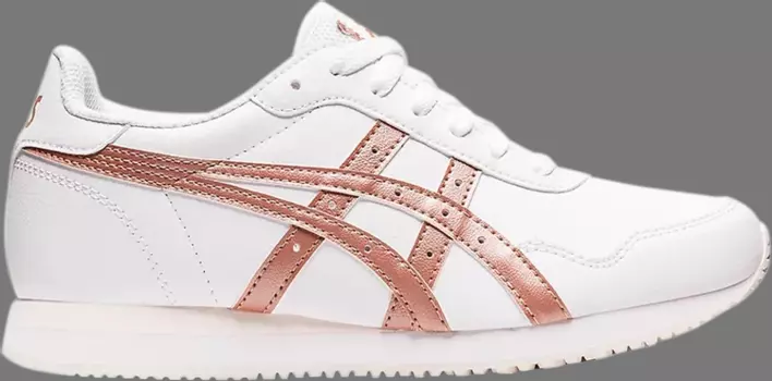 Кроссовки wmns tiger runner 'white rose gold' Asics, белый