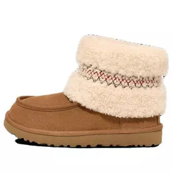 Кроссовки (WMNS) UGG Mini Braid Boot 'Chestnut', бежевый