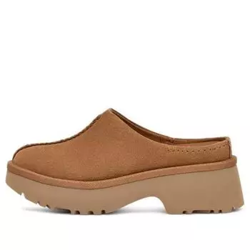 Кроссовки (WMNS) UGG New Heights Clog 'Chestnut', желто-коричневый