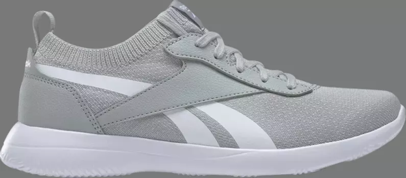Кроссовки wmns walkawhile 'pure grey white' Reebok, серый