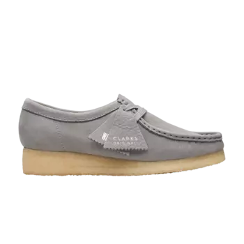 Кроссовки Wmns Wallabee 'Grey Nubuck', серый