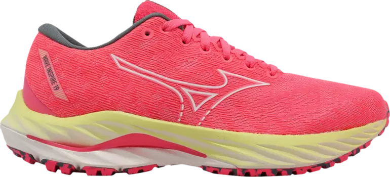 Кроссовки Wmns Wave Inspire 19 'High-Vis Pink', розовый